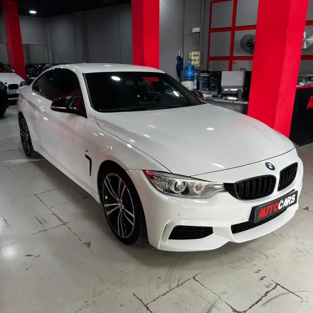 BMW 420 420dA Coupé M-Sport Edition Blanco - 1