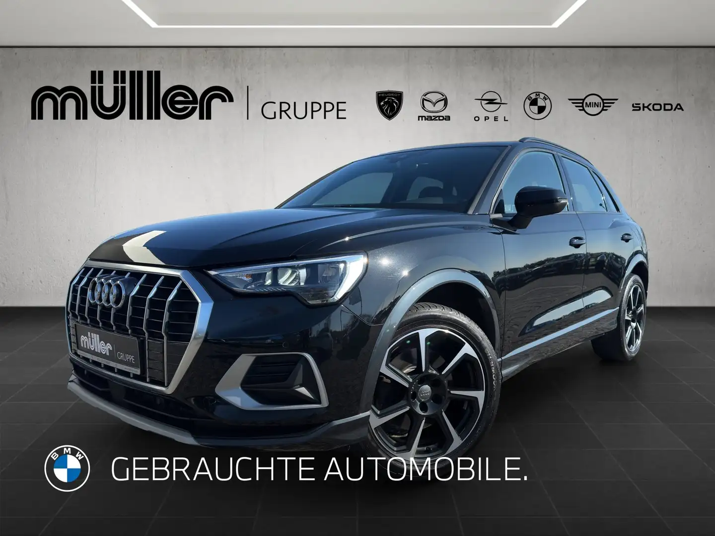 Audi Q3 45 TFSI quattro DAB Tempomat AHK el. Sitze Noir - 1