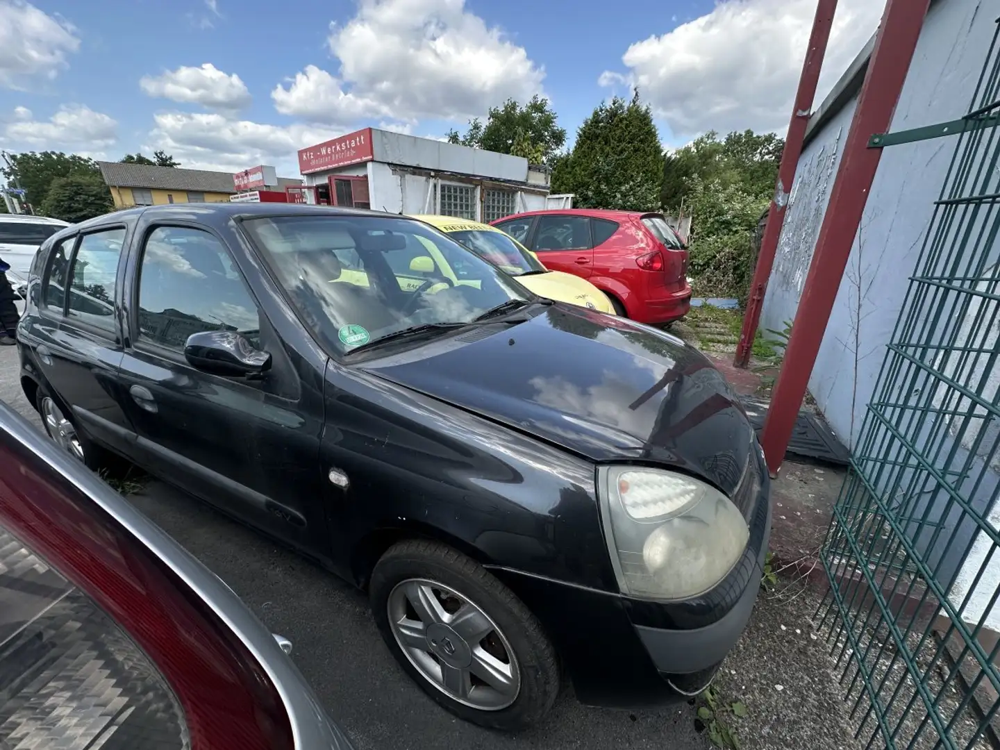 Renault Clio 1.2 16V SCHLACHT/BASTLERFAHRZEUG Negro - 1
