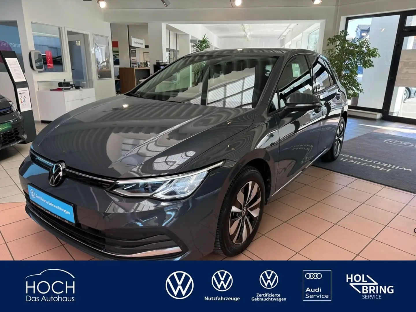 Volkswagen Golf VIII 1.5 TSI Move+ACC+LED Navi+Lane Assist Gris - 1