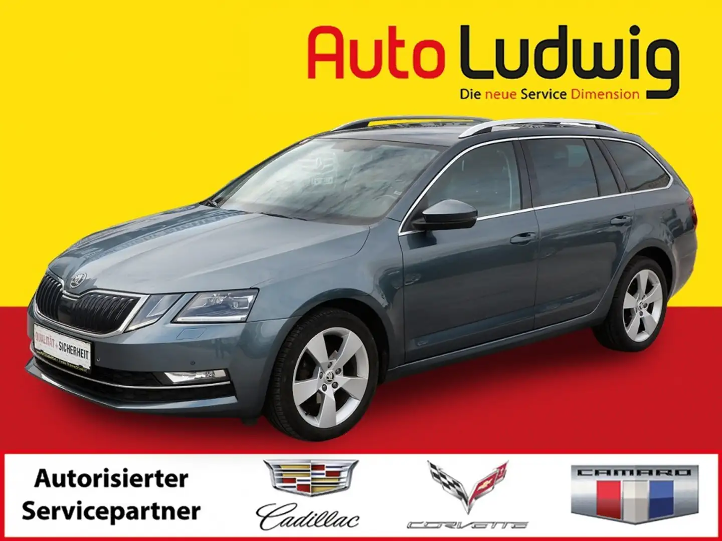 Skoda Octavia Combi 1,6 TDI Style Limited*NAVI*LED*PDC*SHZ*TE... Gris - 1