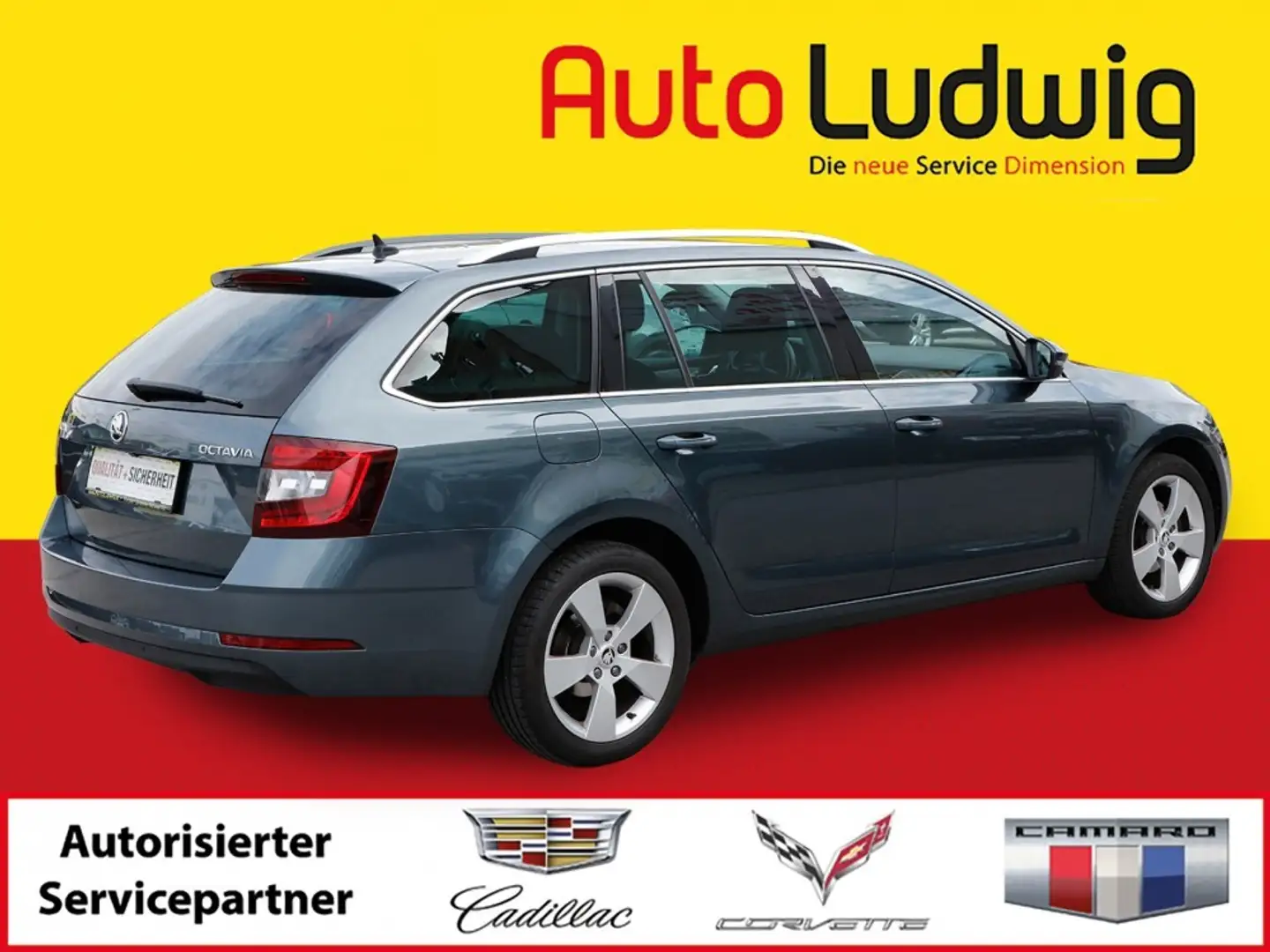 Skoda Octavia Combi 1,6 TDI Style Limited*NAVI*LED*PDC*SHZ*TE... Gris - 2