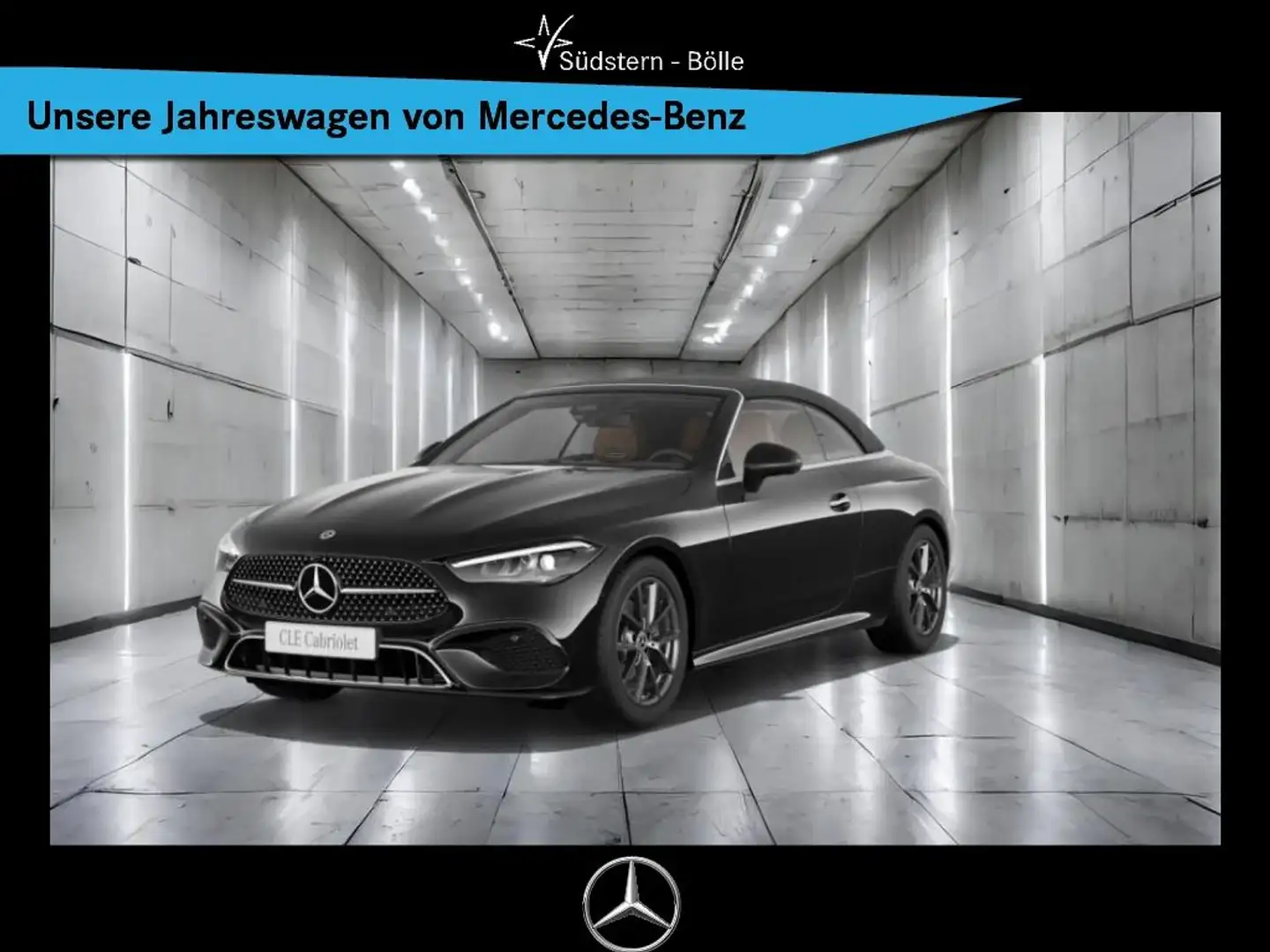 Mercedes-Benz CLE 180 Cabrio +AVANTGARDE+SHZ+MEMORY+AMBIENTE Noir - 1