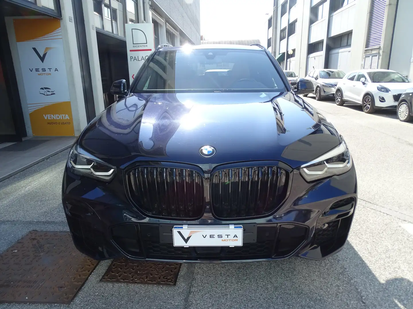 BMW X5 X5 G05 2018 xdrive30d mhev 48V Msport auto Bleu - 2
