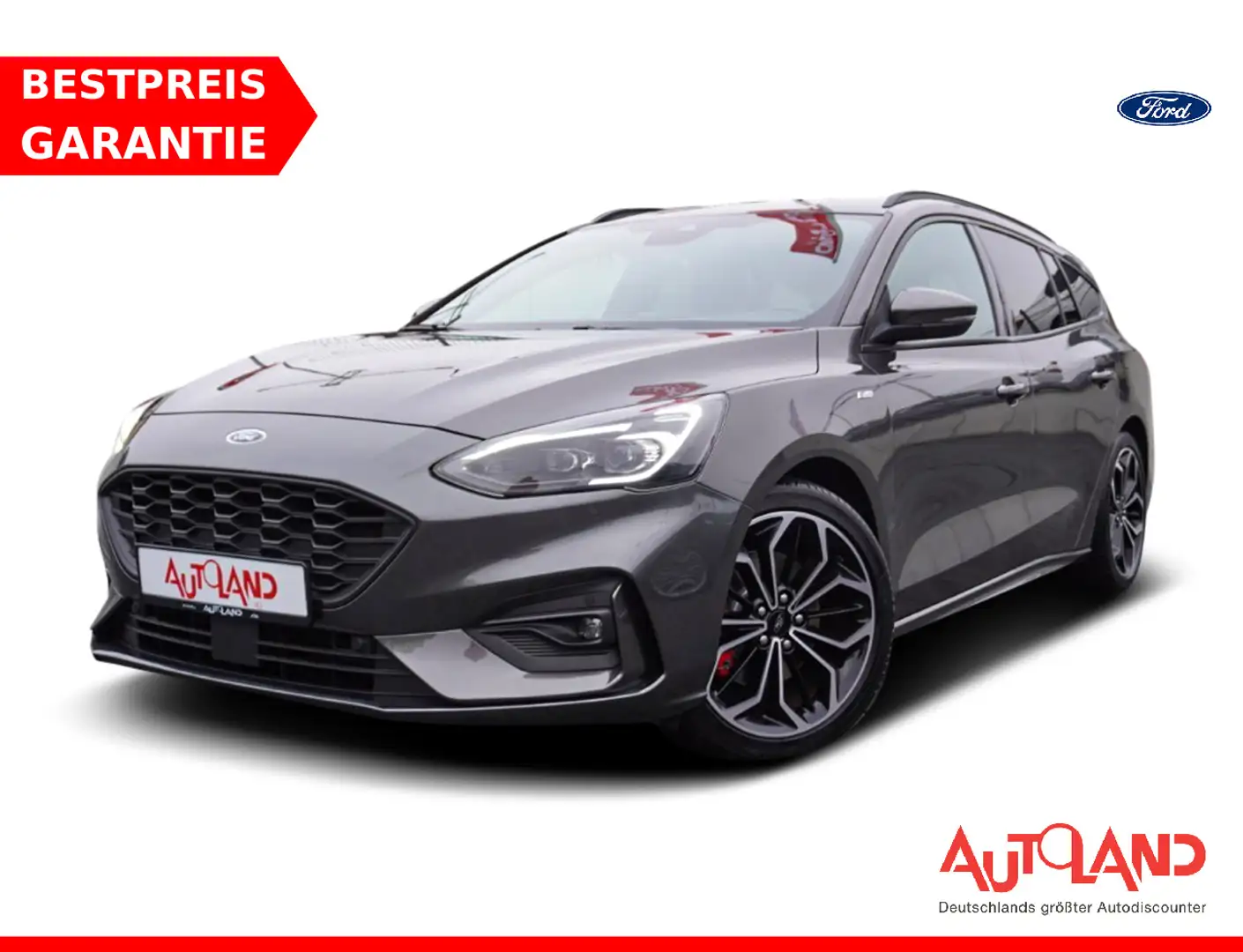 Ford Focus Turnier 1.0 ST-Line LED Navi Kamera PDC Grau - 1