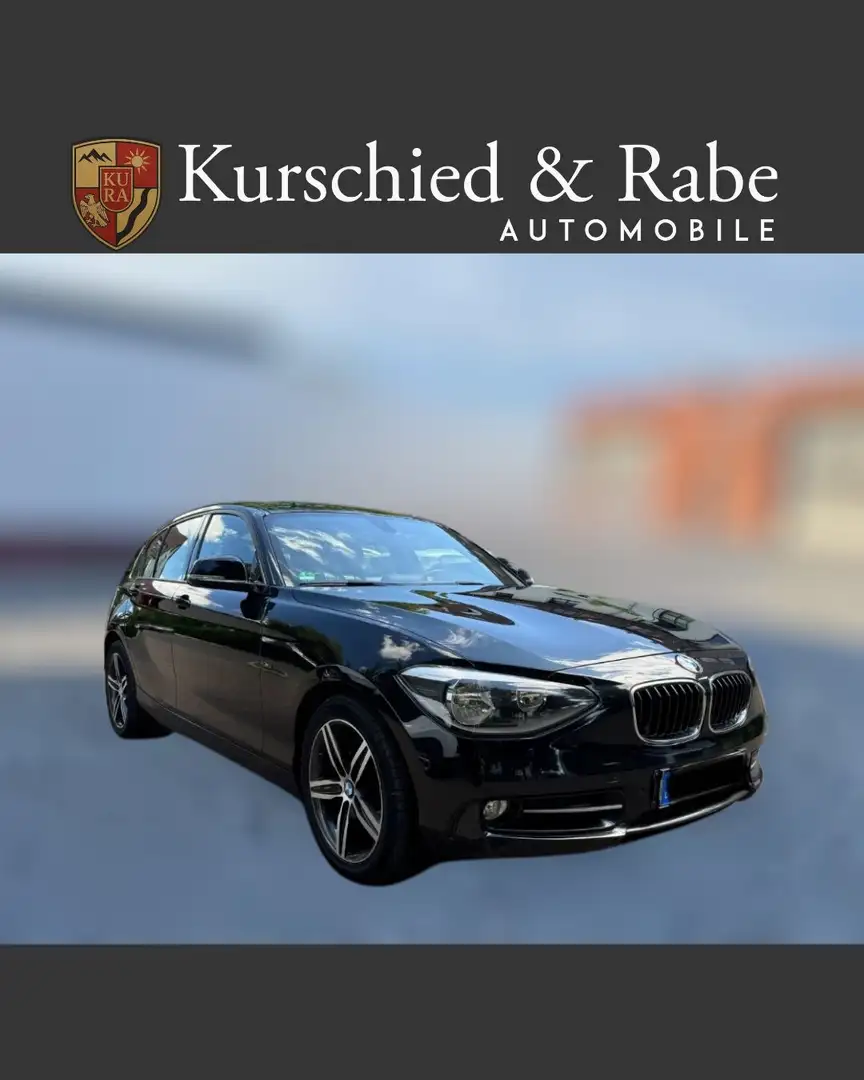 BMW 116 2L, * Sport Edition * Automatik * Negro - 2