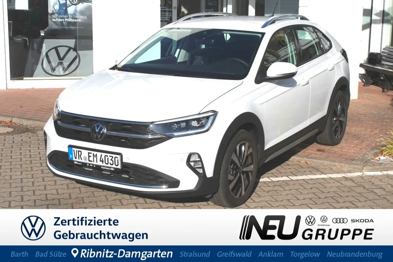 Volkswagen Taigo Style 1.0 TSI DSG ACC KLIMA NSW MATRIX-LED Blanc - 1