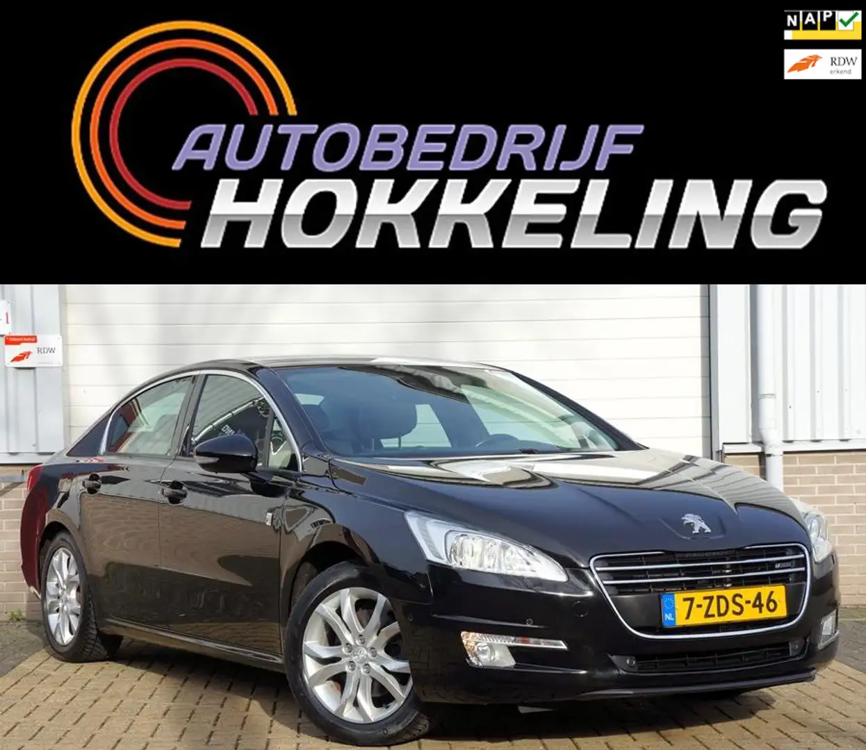 Peugeot 508 2.0 HDi Blue Lease Executive Hybrid4; 1e EIGENAAR Zwart - 1