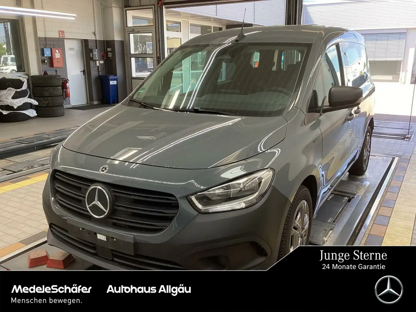 Mercedes-Benz Citan eCitan CITAN Tourer PRO HECKTÜR MBUX KLIMA SHZ Gris - 1