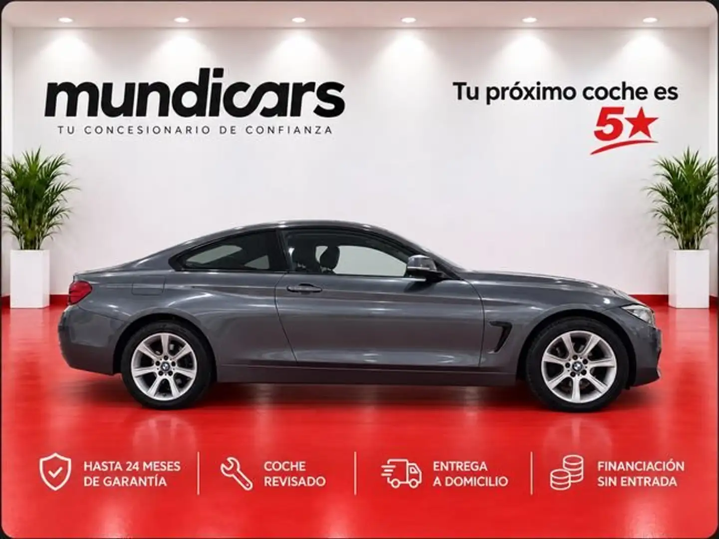 BMW 420 420i xDrive Gris - 2