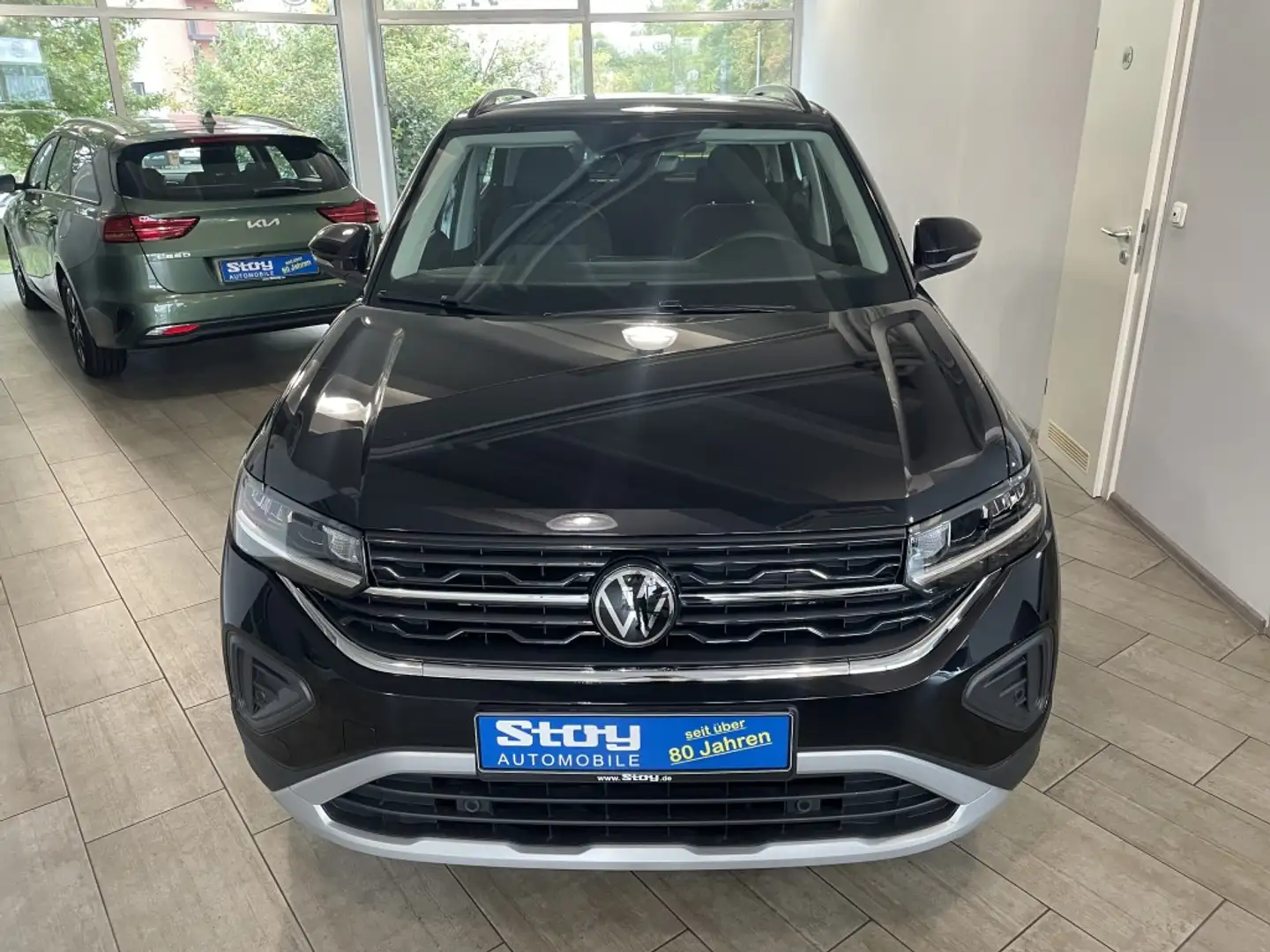 Volkswagen T-Cross 1.0 AHK SHZ Kamera PDC Klimaautomatik Schwarz - 2