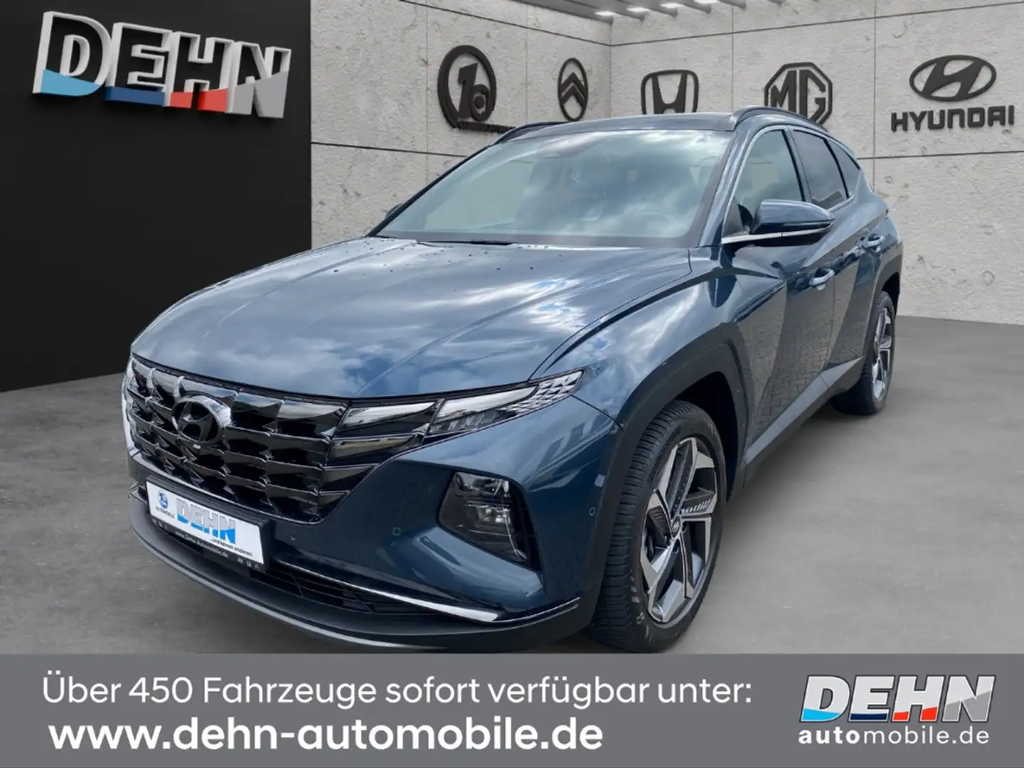 Hyundai TUCSON Hybrid Prime 2WD Assistenz+ Paket /Pano-Dach/ECS Blau - 2
