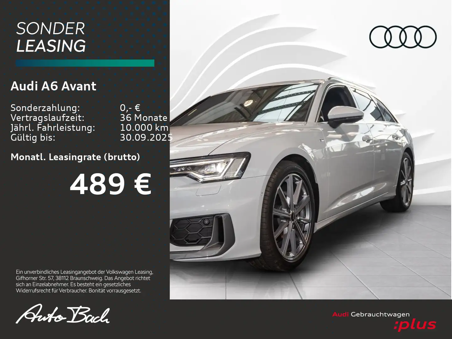 Audi A6 S line 40TDI Stronic Navi LED virtual A Weiß - 2
