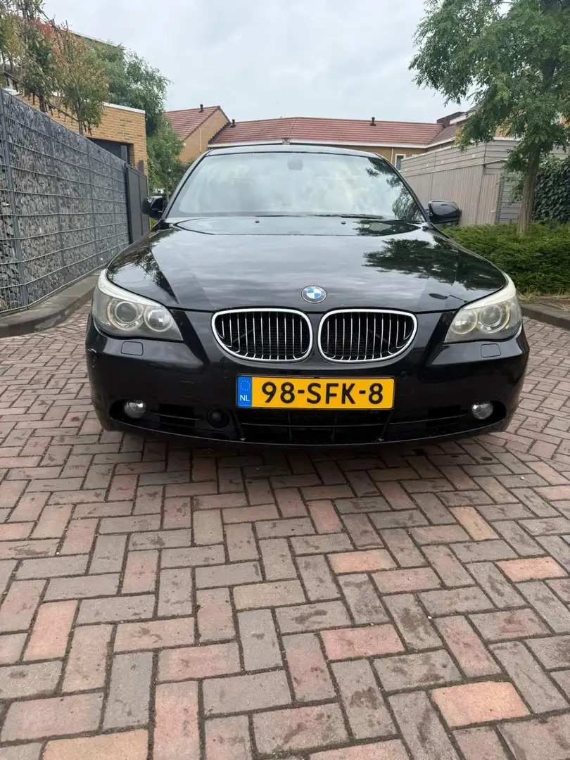 BMW 550 5-serie 550i High Executive *UNIEK*B4 bepantsering Zwart - 2