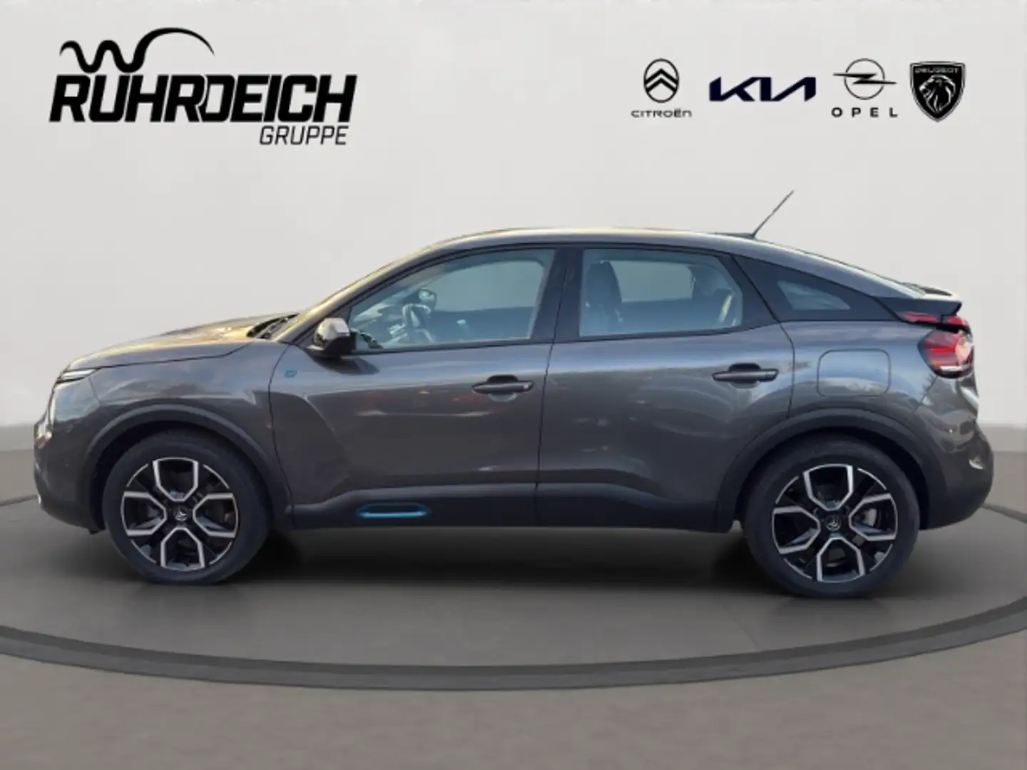 Citroen E-C4 Electric Feel Pack NAVI ALLWETTER SHZ PDC KAMERA KLIMAAT CA Grau - 2