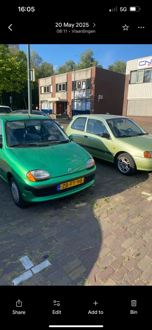 Fiat Seicento 0.9 SX Groen - 2