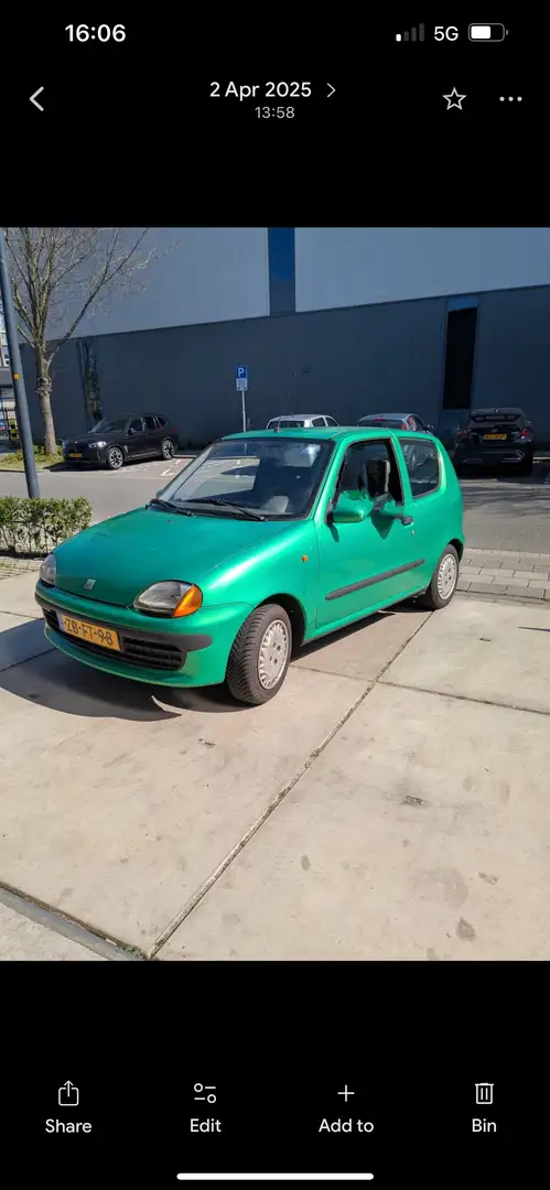 Fiat Seicento 0.9 SX Groen - 1