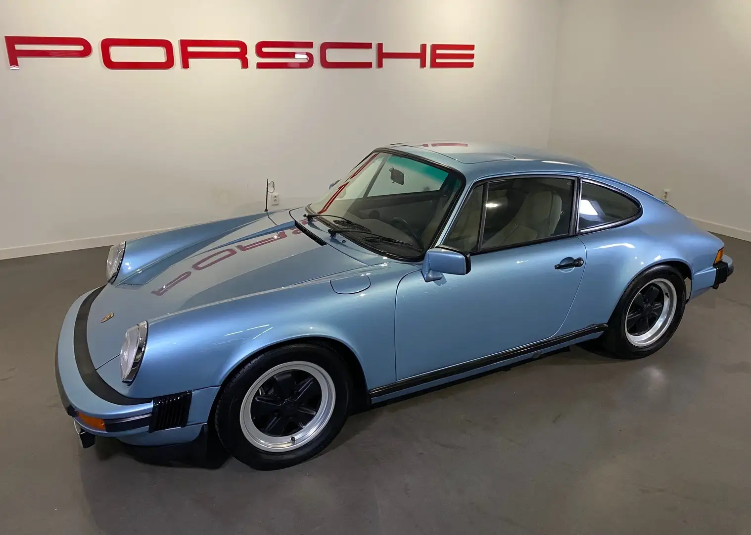 Porsche 911 3.0 SC Coupé 1980 Hell blauw/gerestaureerd! Blauw - 2