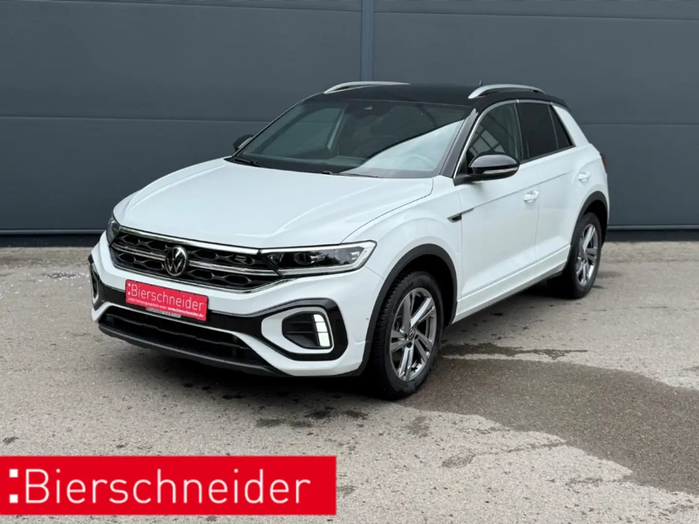 Volkswagen T-Roc 2.0 TDI DSG R-Line LED NAVI AHK ACC PARKASS Weiß - 1
