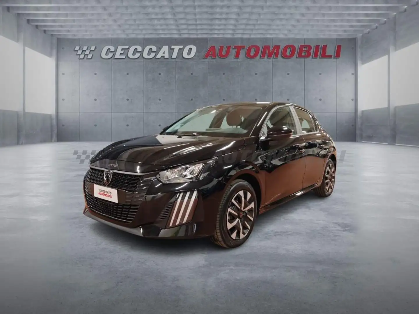 Peugeot 208 208 1.2 hybrid Style 100cv e-dcs 6 Zwart - 1