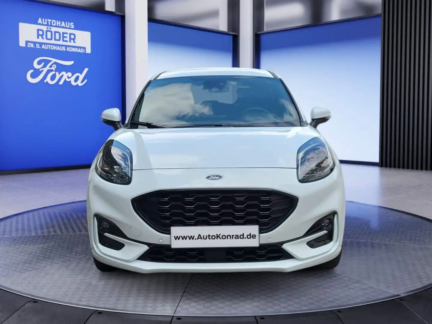 Ford Puma 1.0 EcoBoost Hybrid ST-LINE Blanc - 2