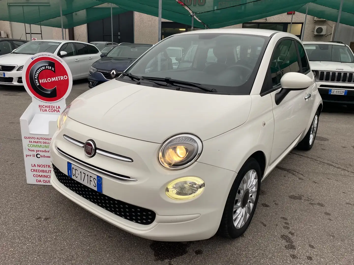 Fiat 500 1.0 Hybrid Lounge Bianco - 1