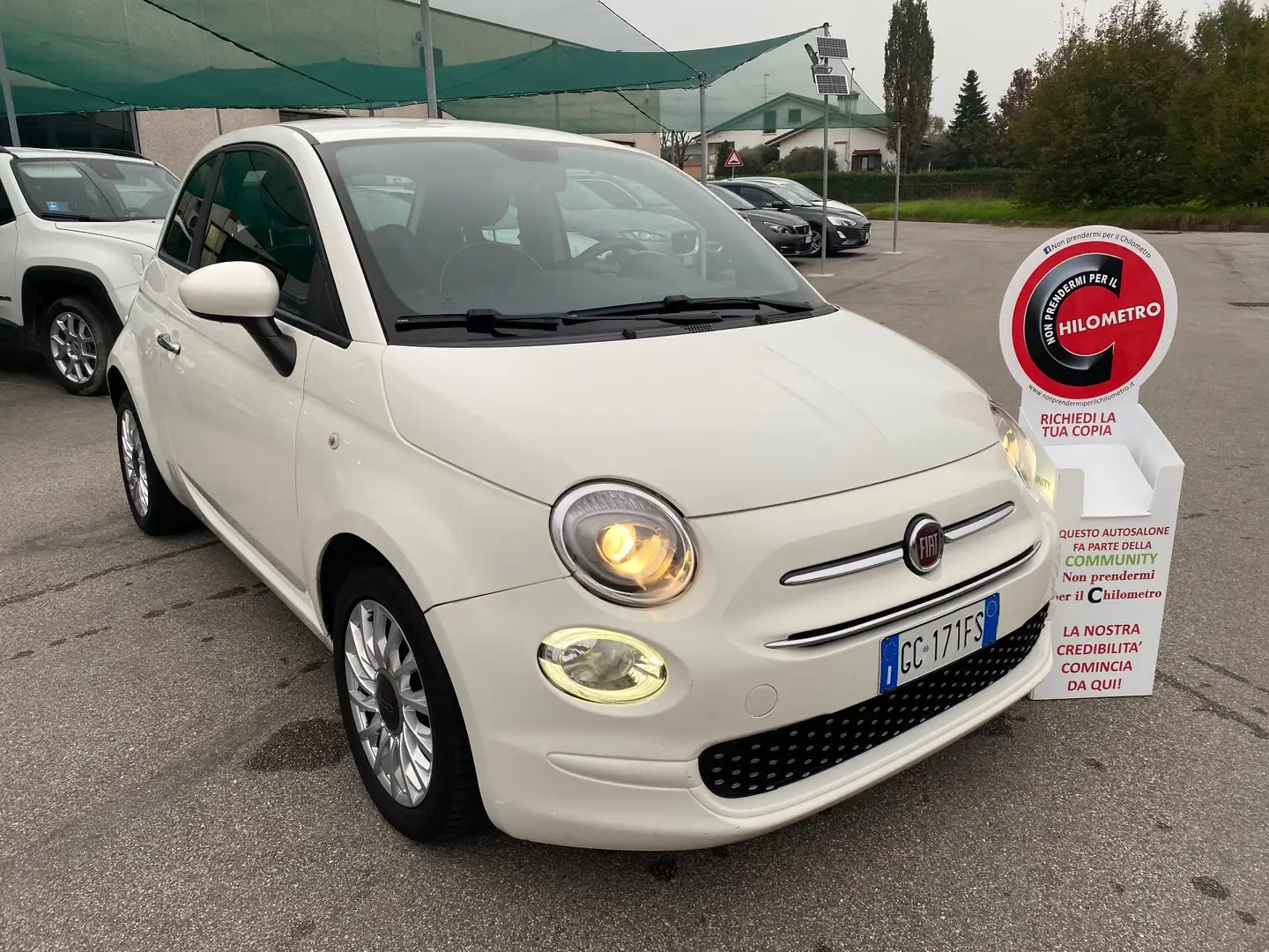 Fiat 500 1.0 Hybrid Lounge Bianco - 2