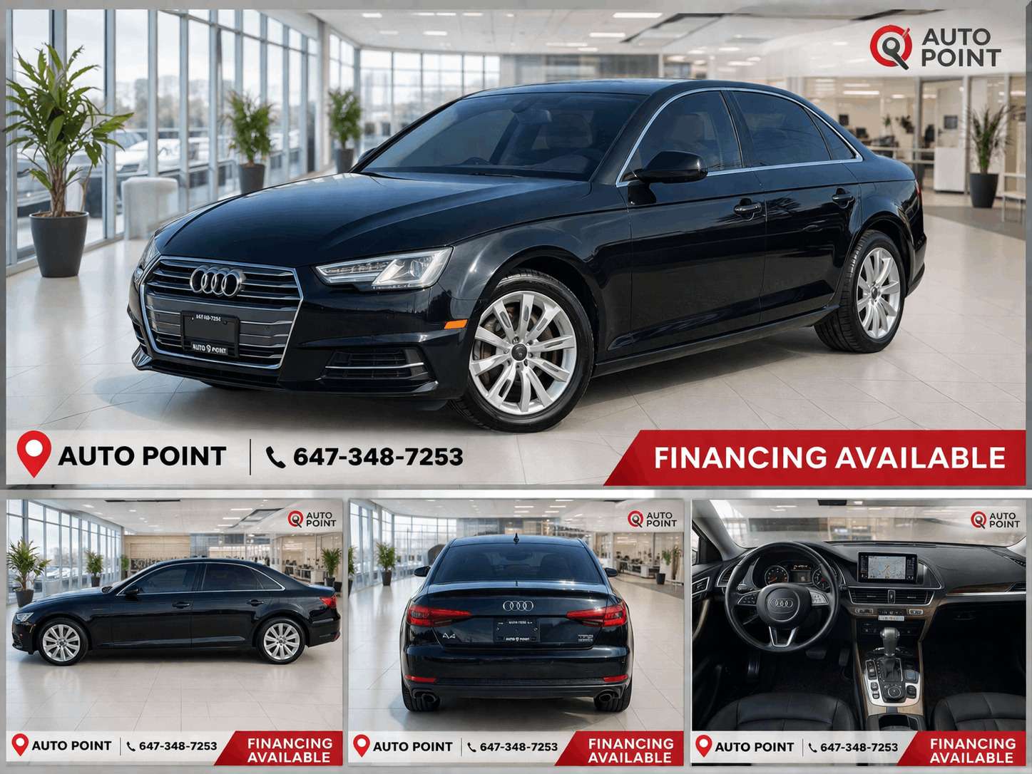 2018 Audi A4 2.0 TFSI quattro Komfort S tronic alt 2