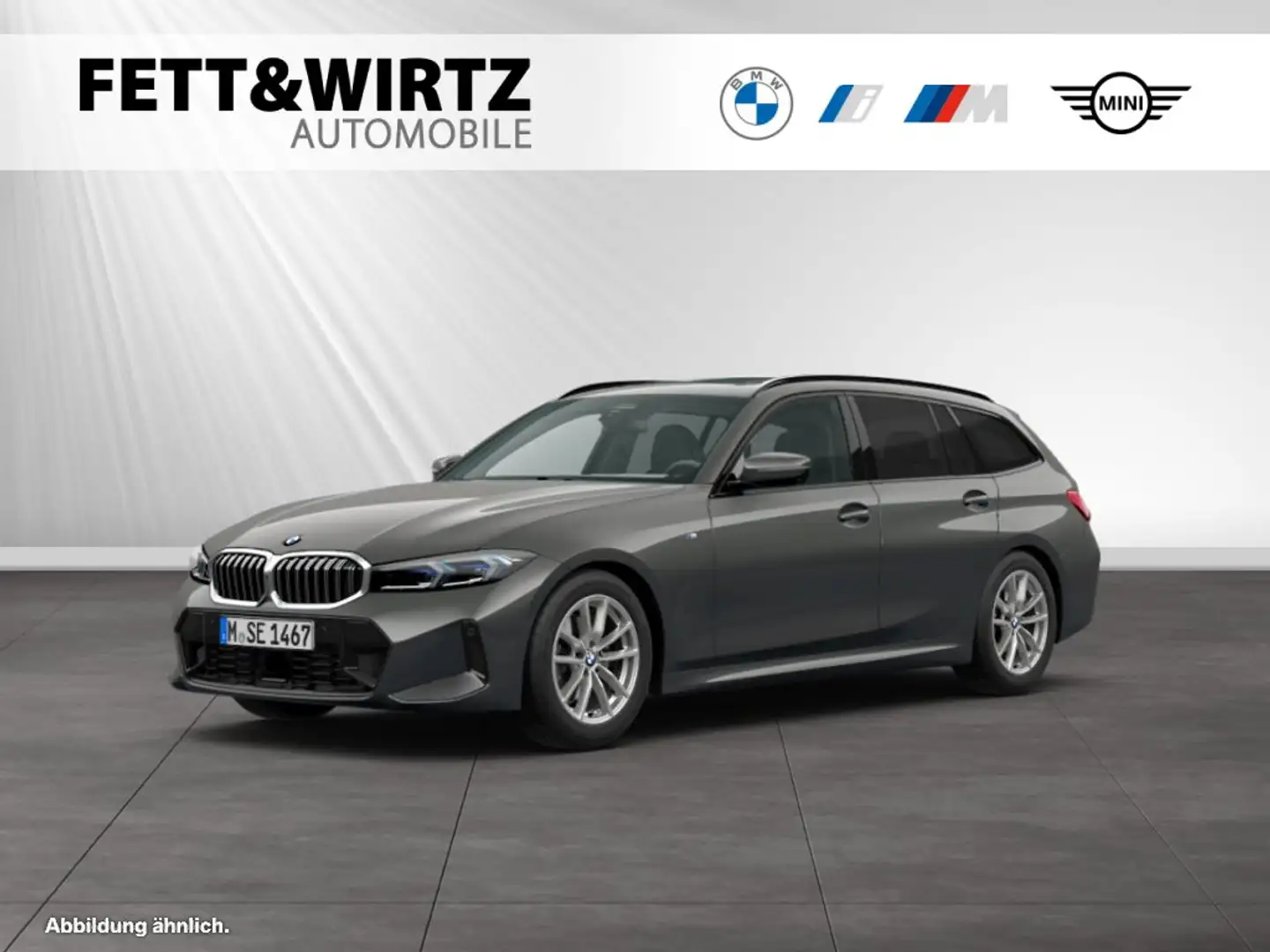 BMW 320 d Touring M Sport|Panorama|HiFi|LCProf. Grau - 1