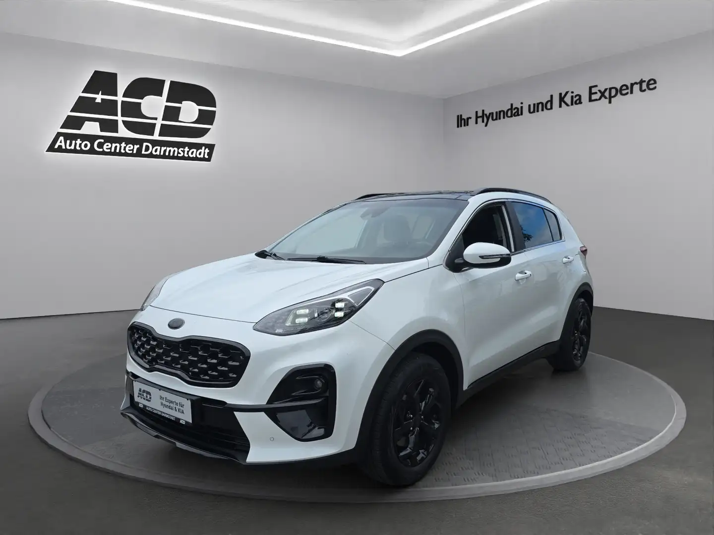 Kia Sportage 1.6 T AWD DCT Black Edition*AHK*PANO*LEDER*1.HAND* Blanc - 1