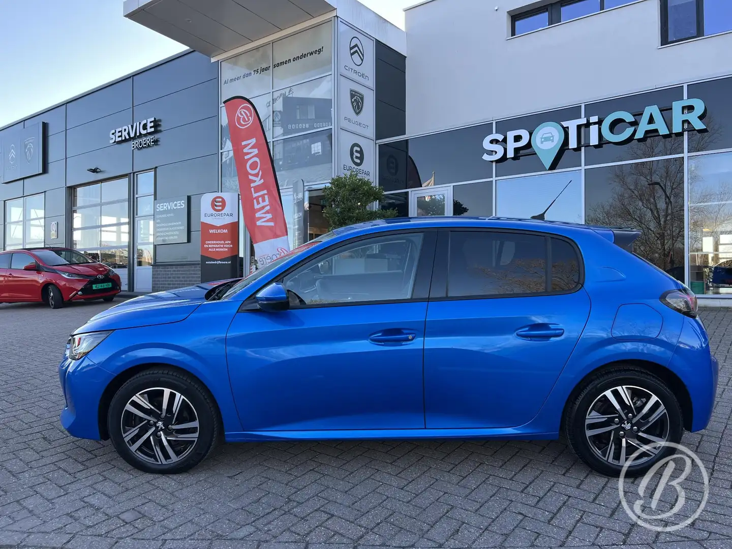 Peugeot 208 1.2 Turbo 100 pk Blue Lease Allure EAT-8 Automaat Blau - 2