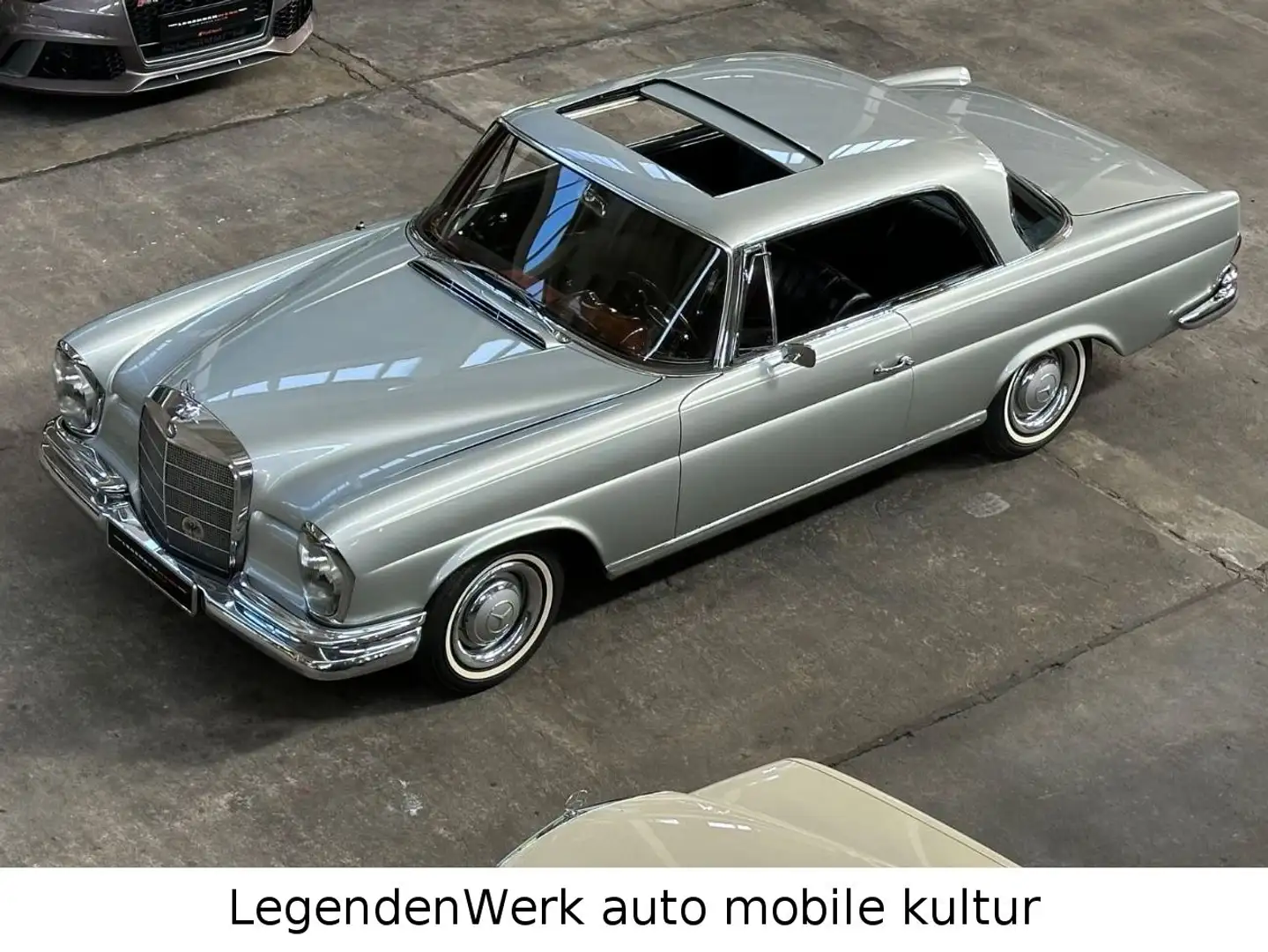 Mercedes-Benz 250 SE W111 Hamburg Schweiz UNGESCHWEIßT SSD AUT Zilver - 2