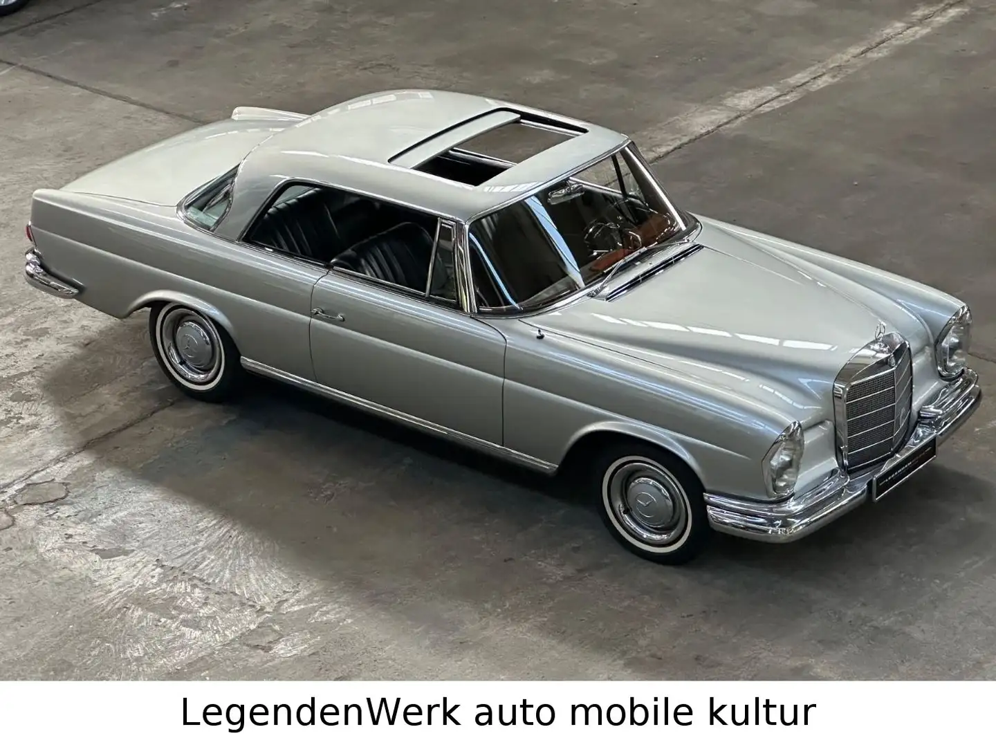 Mercedes-Benz 250 SE W111 Hamburg Schweiz UNGESCHWEIßT SSD AUT Zilver - 1