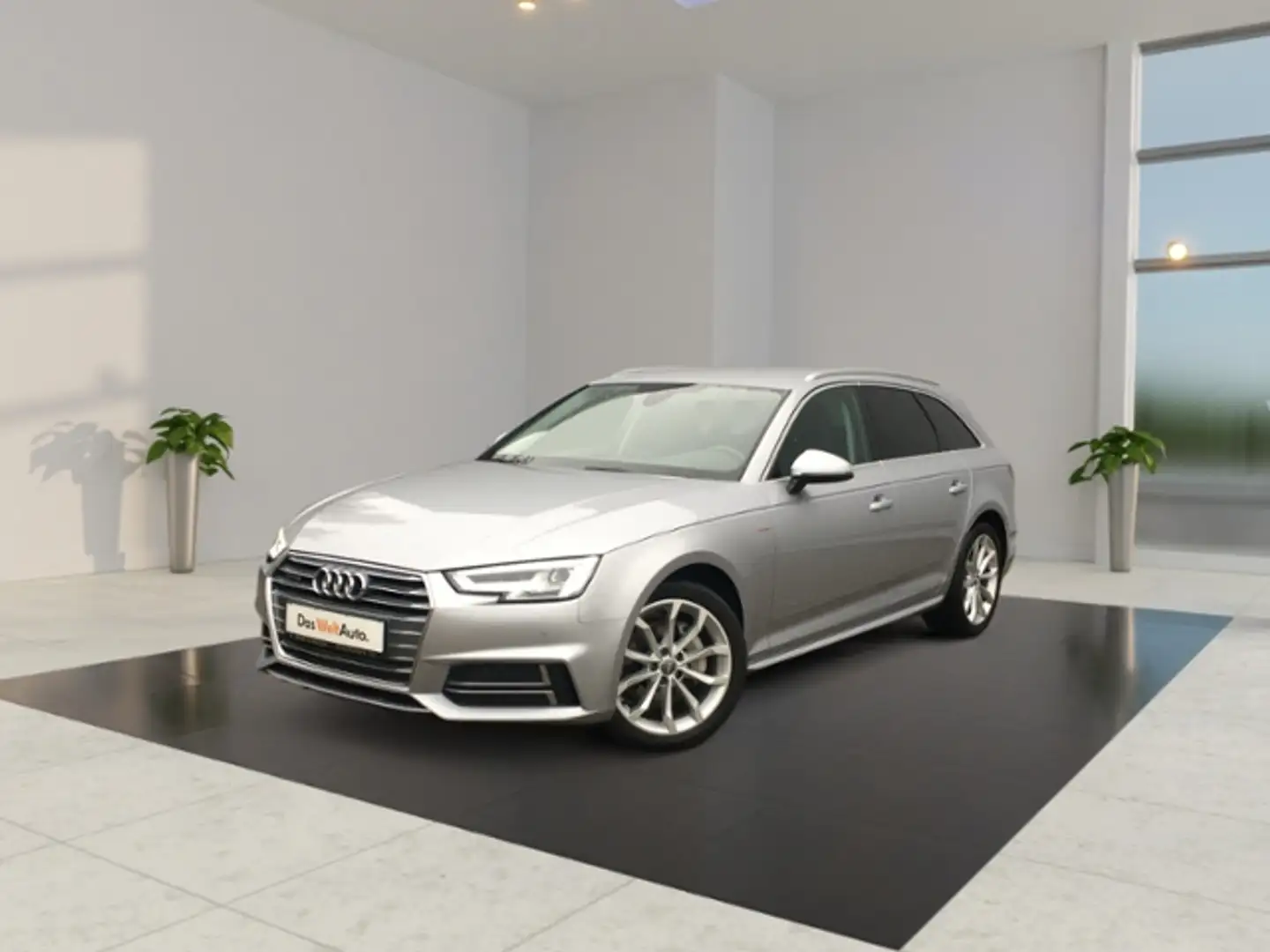 Audi A4 Avant Sport 3.0 TDI quattro S-tr. S-line Selectio Silber - 2