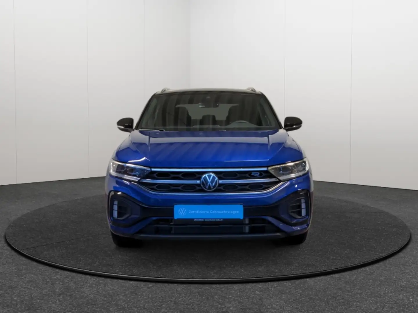 Volkswagen T-Roc 1.5TSI DSG R-Line Matrix Navi AHK Rear View Blau - 2