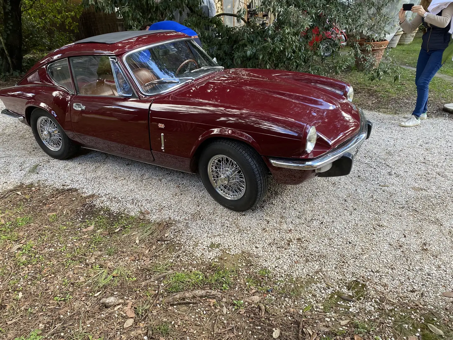 Triumph GT6 MK3, 35.000 km, Tutta documentazione originale Rouge - 2