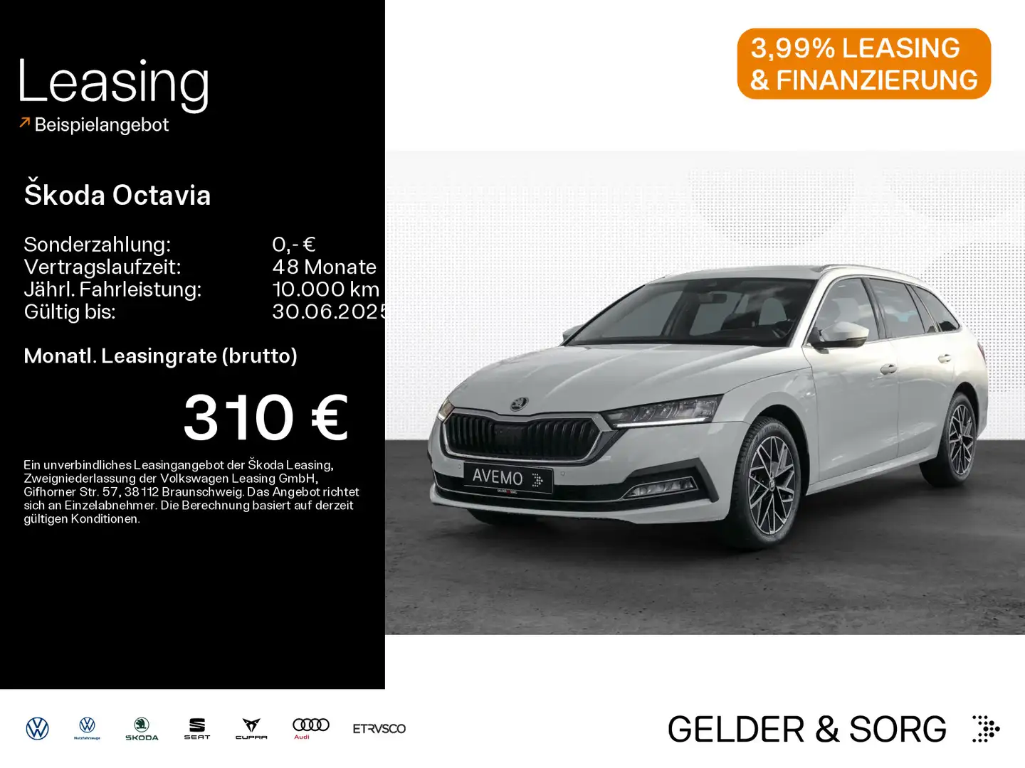 Skoda Octavia Combi 2.0 TDI Style ACC*HuD*Kamera*LED Weiß - 1