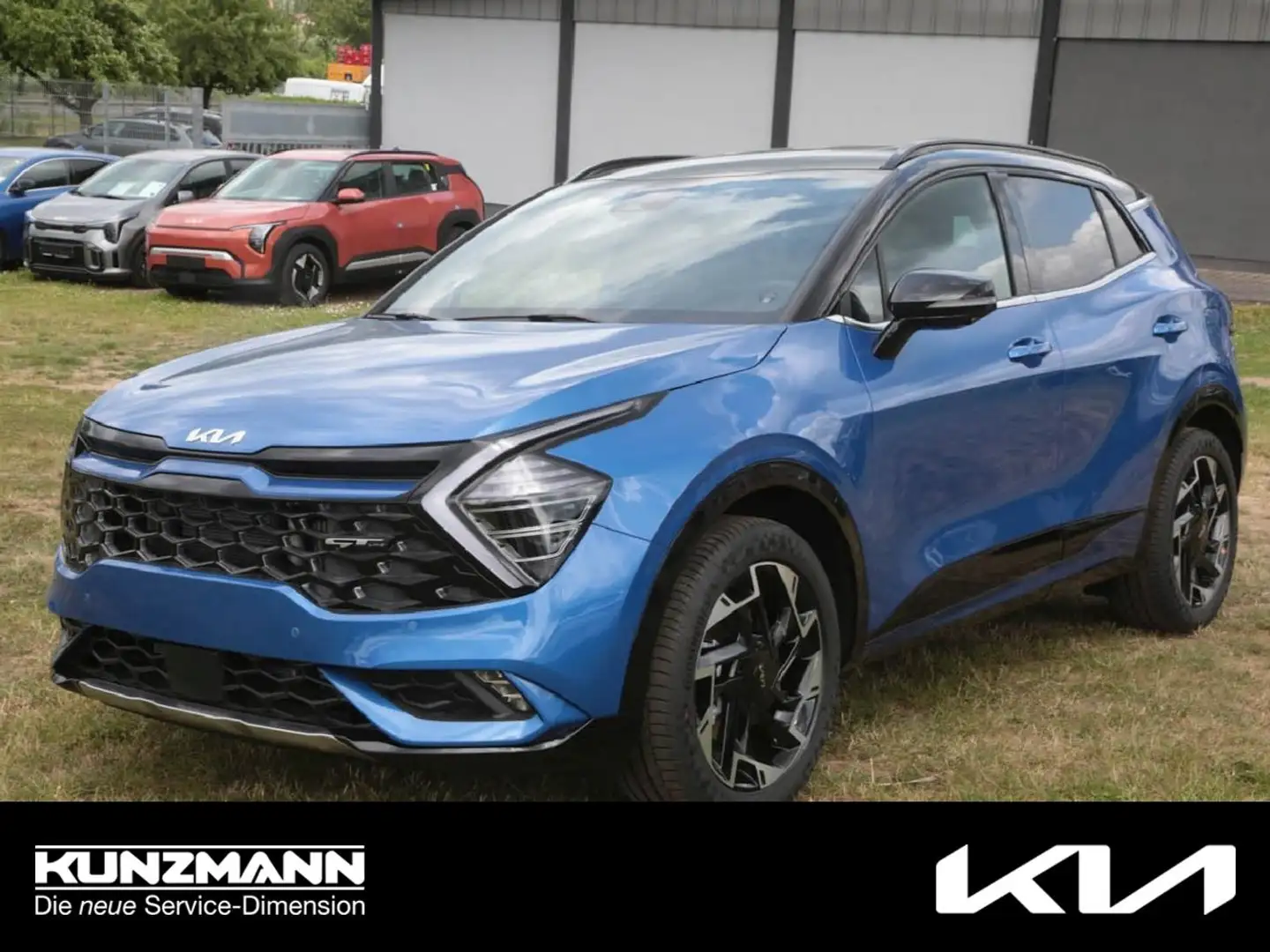 Kia Sportage 1.6T DCT GT-Line Navi Harman/Kardon 360° Bleu - 1