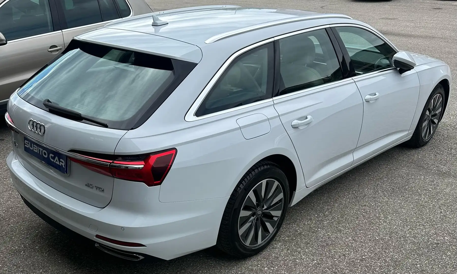 Audi A6 A6 Avant 40 2.0 tdi mhev Design PELLE TOTALE Bianco - 1