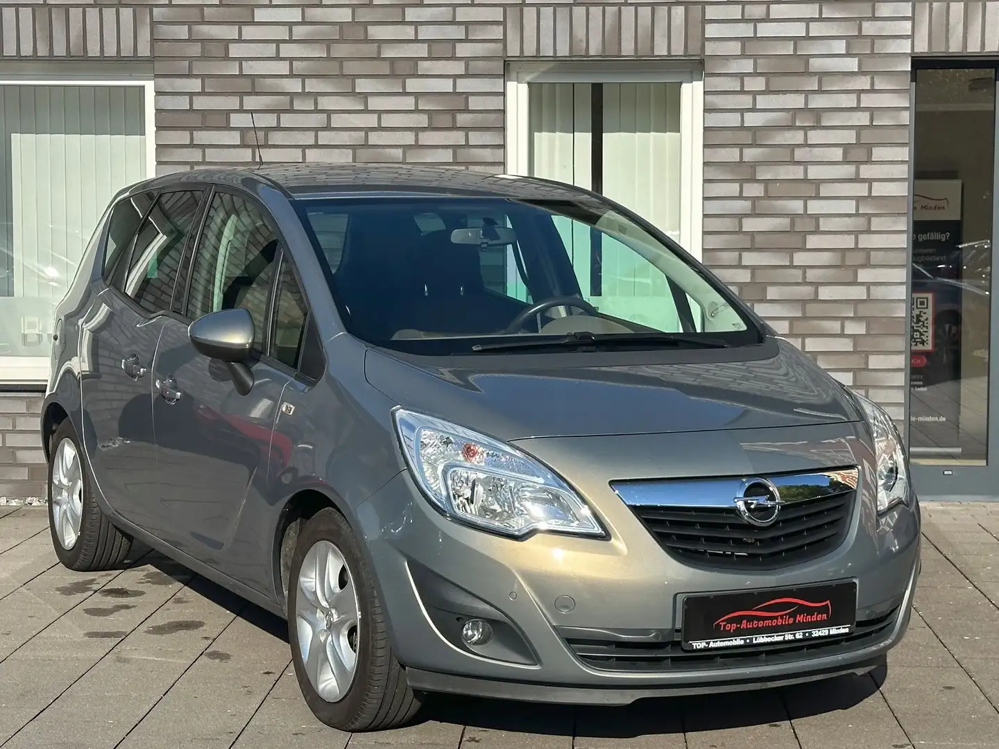 Opel Meriva 1.4 Design Edition/Klima/1.Hand TÜV Neu Braun - 1