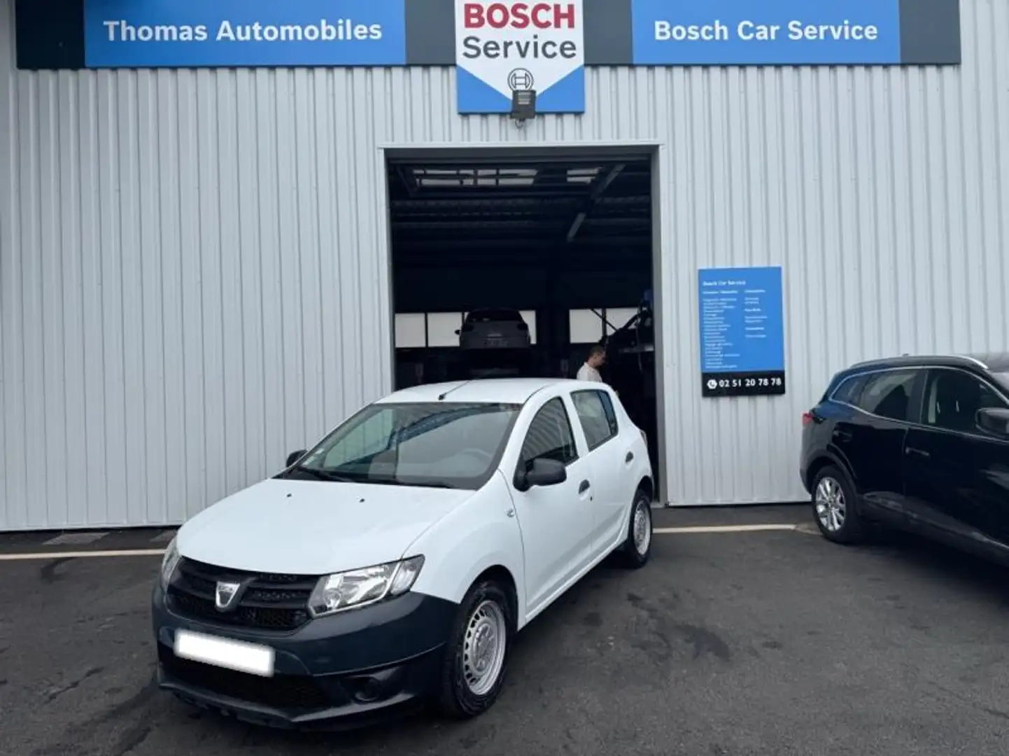 Dacia Sandero 1.2 16v 75ch Ambiance Blanc - 1