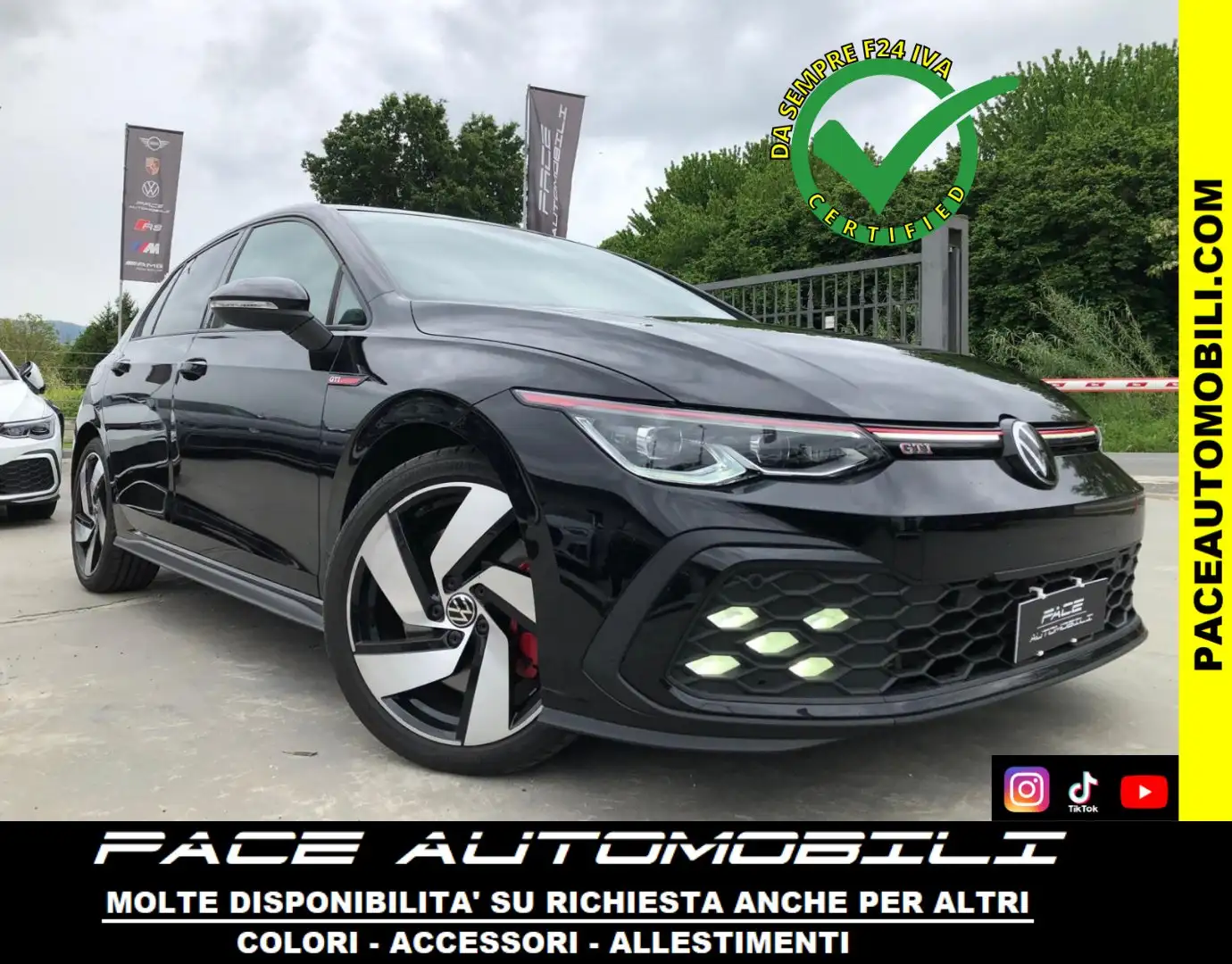 Volkswagen Golf GTI GOLF GTI PERFORMANCE KAMERA NAVI MATRIX LED PDC Nero - 1