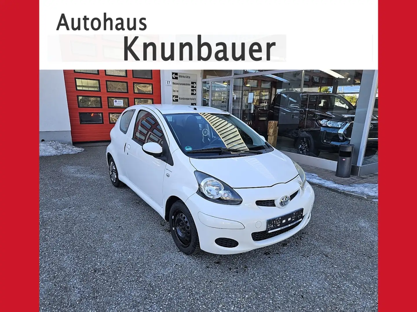 Toyota Aygo 1,0 VVT-i Cool Weiß - 1