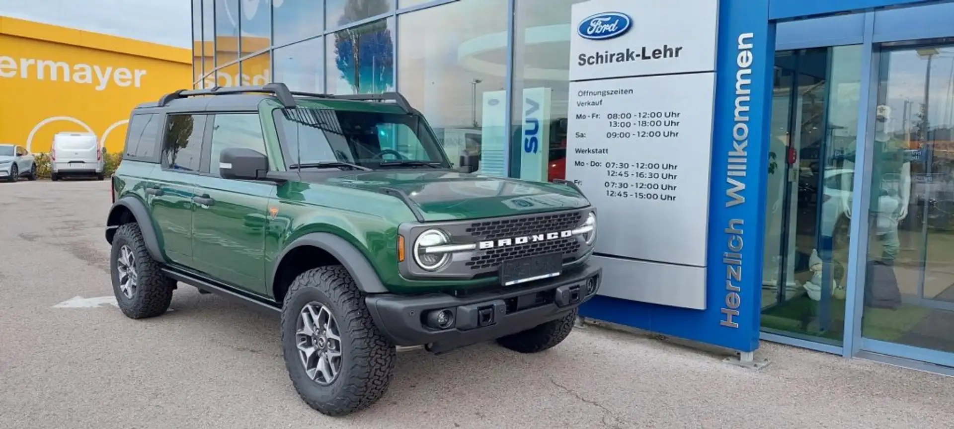 Ford Bronco BADLANDS 5T 2.7l EB 264/335PS A10 AWD Groen - 1
