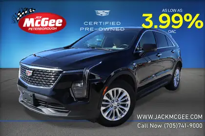 Black 2024 Cadillac XT4 Luxury FWD SUV / Crossover Front-Wheel Drive 9-Speed Automatic