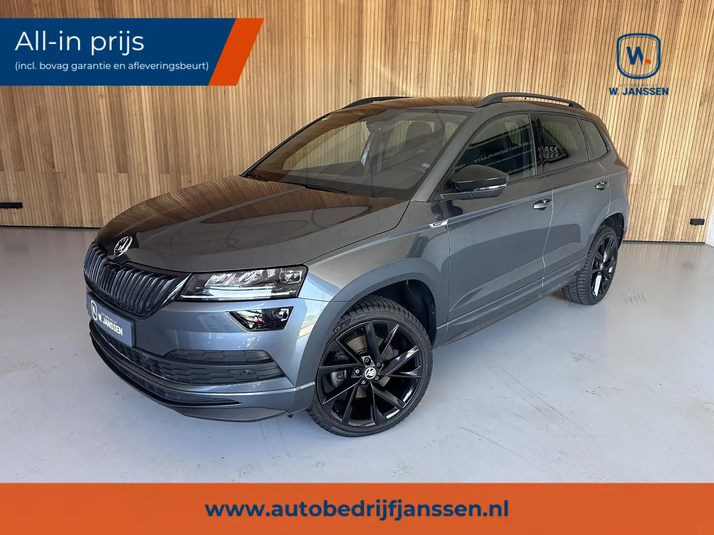 Skoda Karoq 1.5 TSI ACT Sportline Stoelverwarming | Camera Grijs - 1