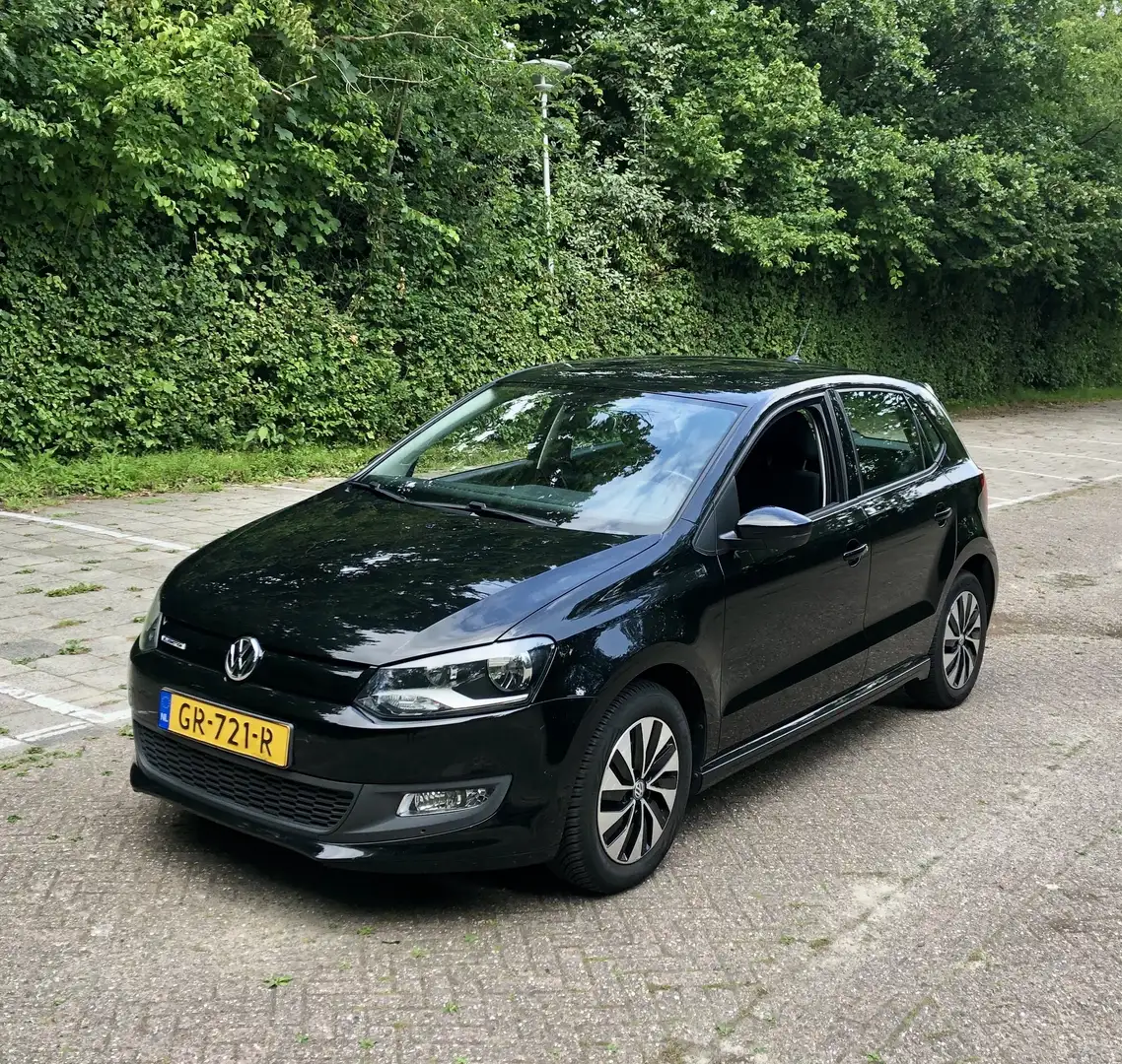 Volkswagen Polo 1.0 TSI Blue Motion Zwart - 1