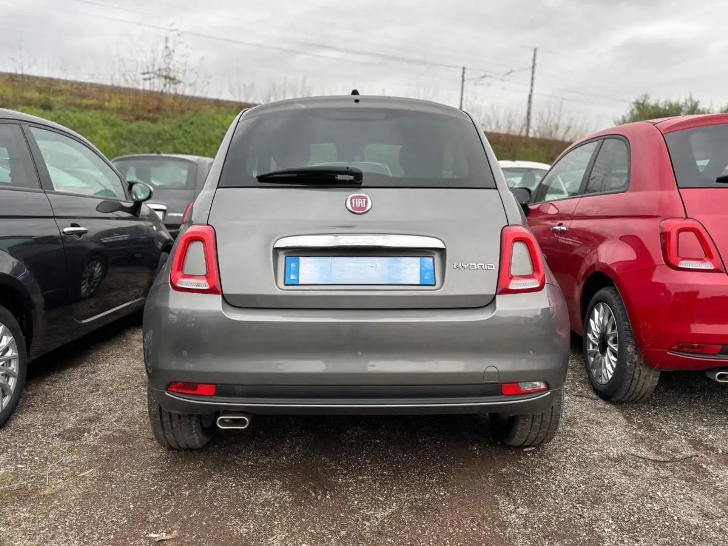 Fiat 500 1.0 FireFly Hybrid Grijs - 2