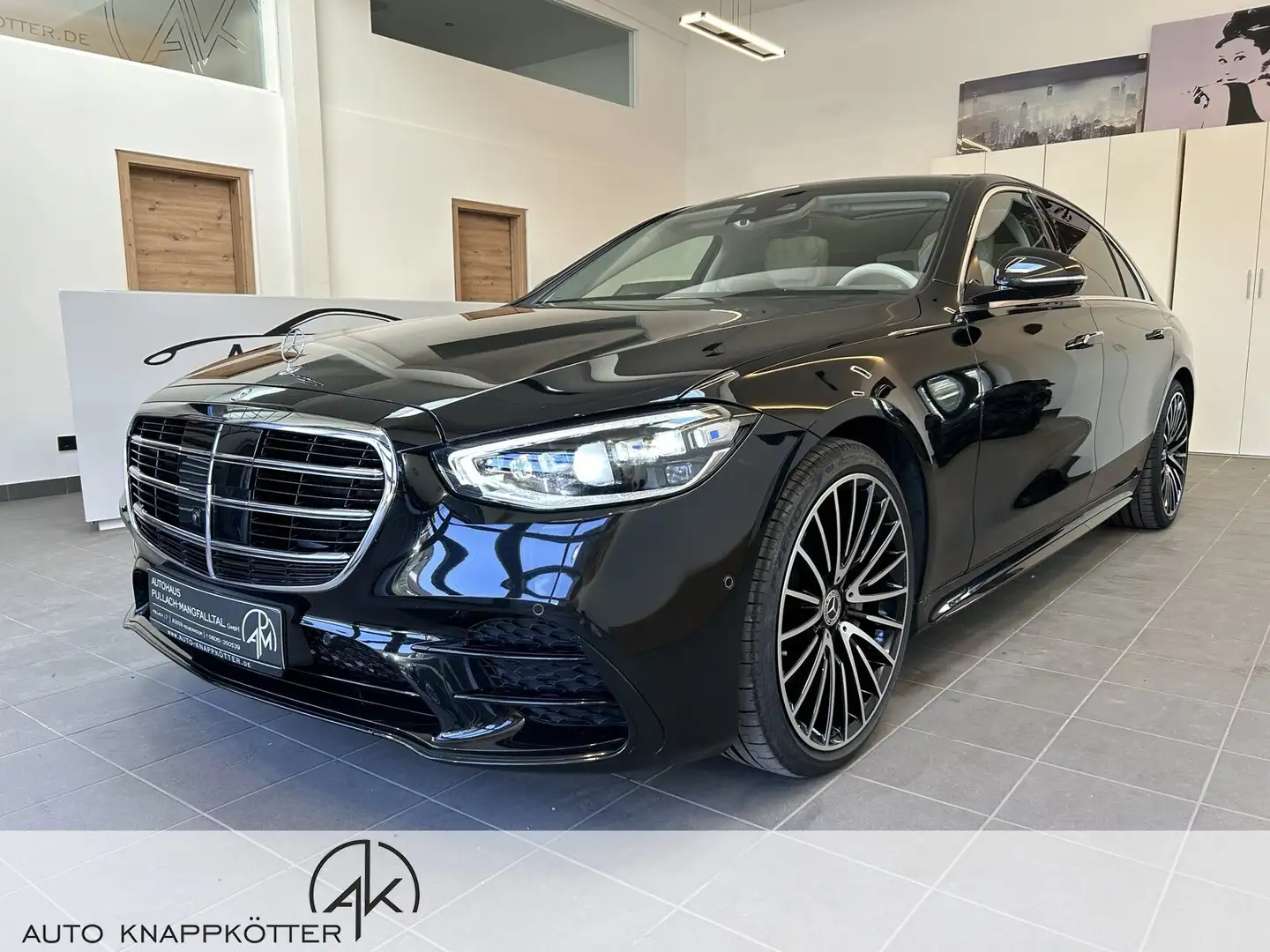 Mercedes-Benz S 350 S 350 d AMG Line lang 4Matic/ Std.Hzg./Pano/ Klima Schwarz - 2