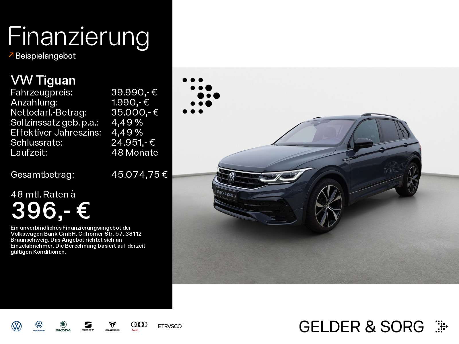Second hand Volkswagen Tiguan 2.0